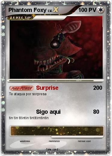 Pokemon Phantom Foxy