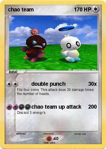 Pokemon chao team