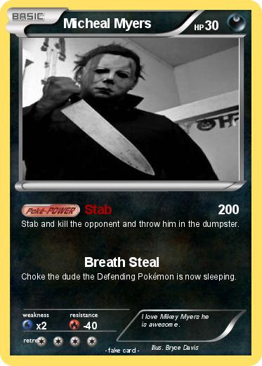 Pokemon Micheal Myers