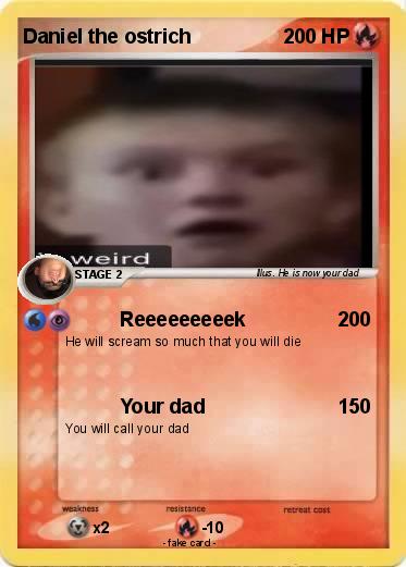 Pokemon Daniel the ostrich