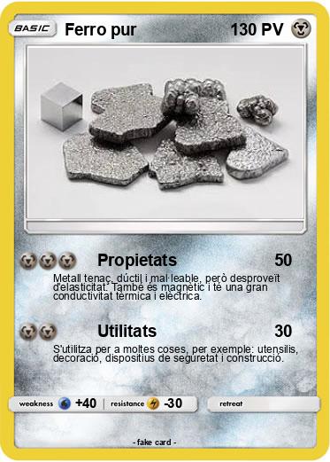 Pokemon Ferro pur