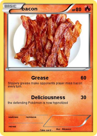Pokemon bacon