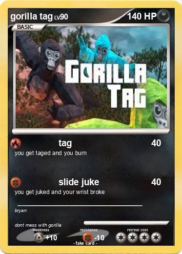 Pokemon gorilla tag