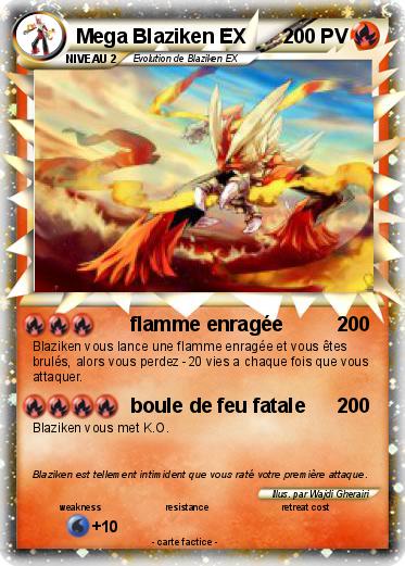 Pokemon Mega Blaziken EX