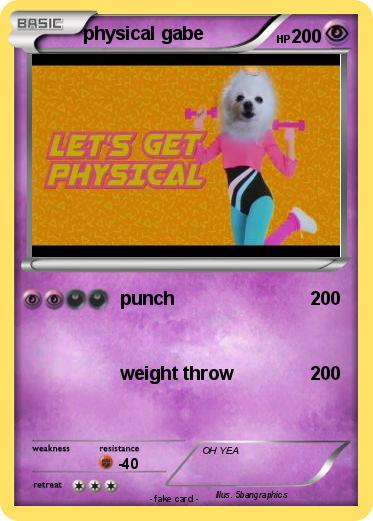 Pokemon physical gabe