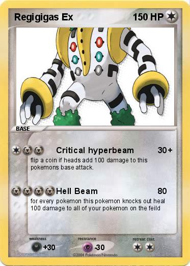 Pokemon Regigigas Ex