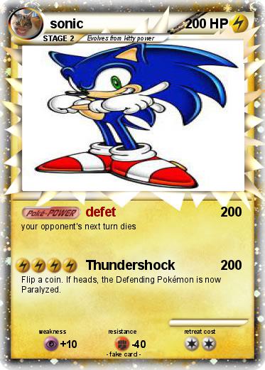Pokemon sonic