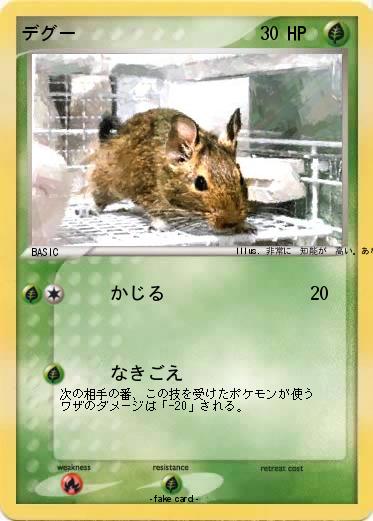 Pokemon デグー