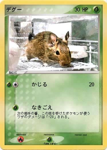 Pokemon デグー