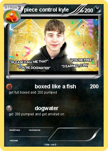 Pokemon piece control kyle