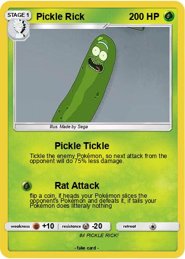 Pokemon Pickle Rick