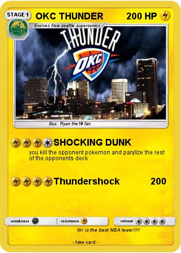 Pokemon OKC THUNDER