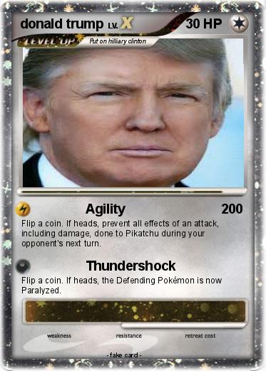 Pokemon donald trump