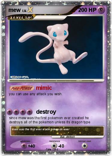 Pokemon mew