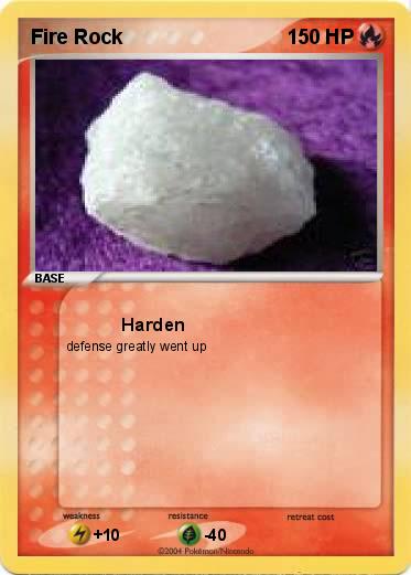 Pokemon Fire Rock