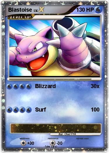 Pokemon Blastoise