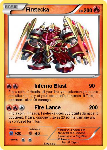 Pokemon Firetecka