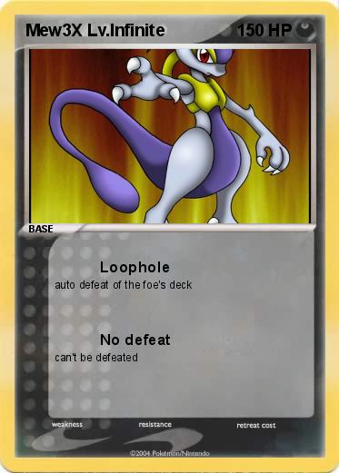Pokemon Mew3X Lv.Infinite