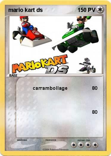 Pokemon mario kart ds