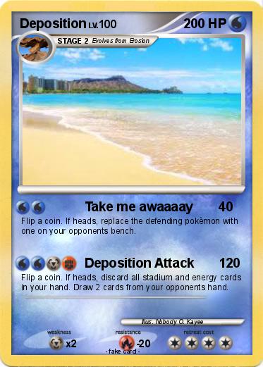 Pokemon Deposition