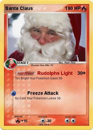 Pokemon Santa Claus