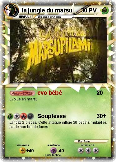 Pokemon la jungle du marsu