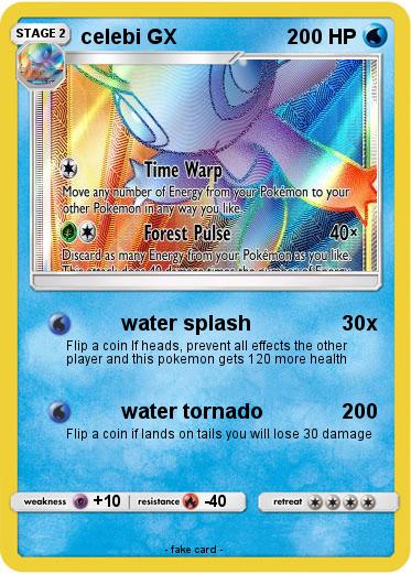Pokemon celebi GX