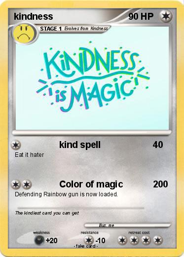 Pokemon kindness