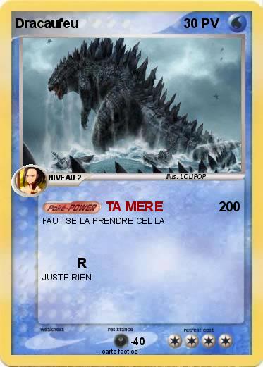 Pokemon Dracaufeu