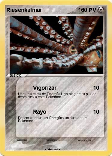 Pokemon Riesenkalmar