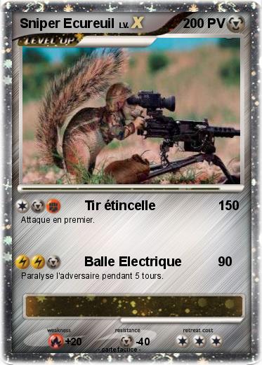 Pokemon Sniper Ecureuil
