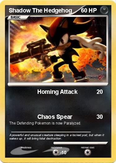 Pokemon Shadow The Hedgehog