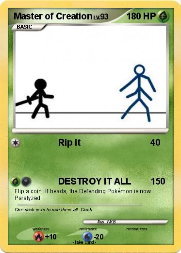 Pokemon Master of Creation