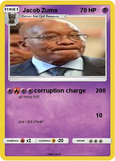 Pokemon Jacob Zuma