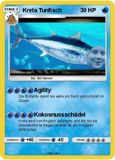 Pokemon Kreta Tunfisch