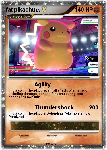 Pokemon fat pikachu
