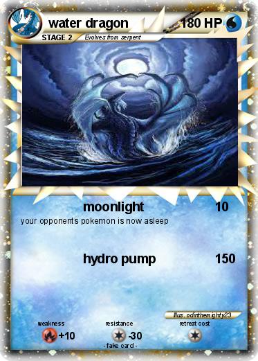Pokemon water dragon