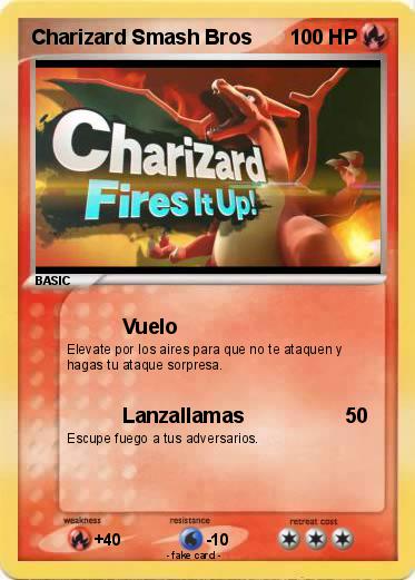 Pokemon Charizard Smash Bros