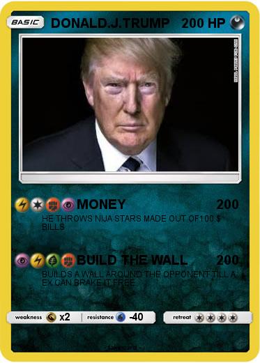 Pokemon DONALD.J.TRUMP