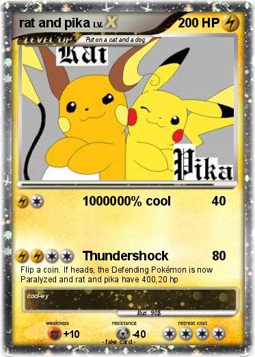 Pokemon rat and pika