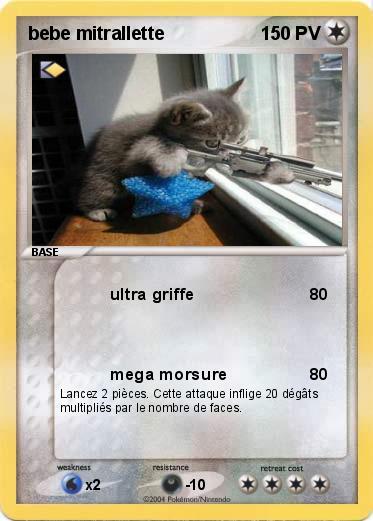 Pokemon bebe mitrallette