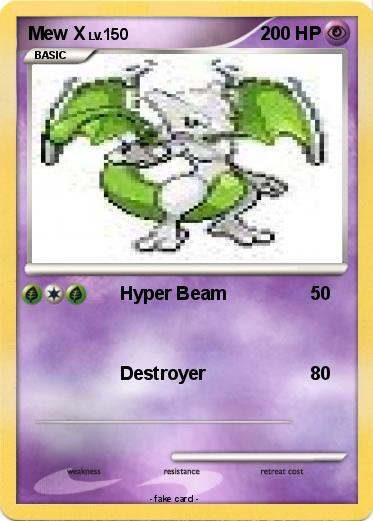 Pokemon Mew X