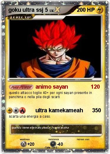 Pokemon goku ultra ssj 5