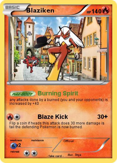 Pokemon Blaziken