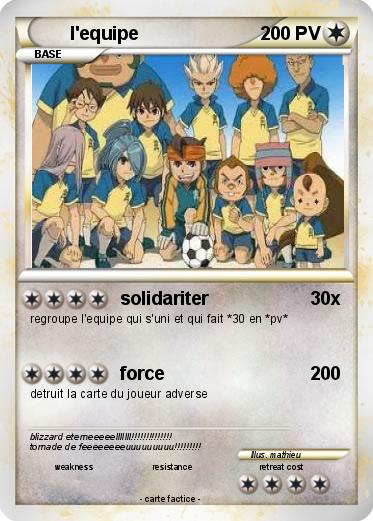 Pokemon l'equipe