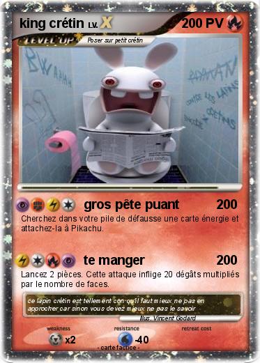 Pokemon king crétin