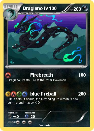 Pokemon Dragiano lv.100