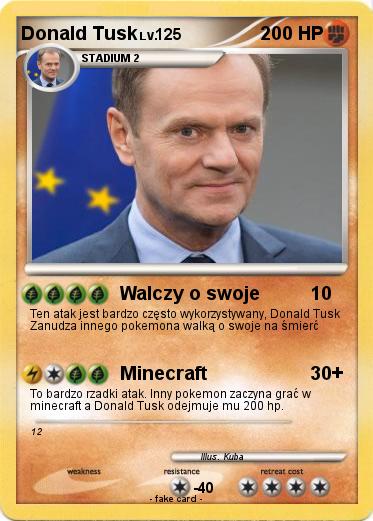 Pokemon Donald Tusk