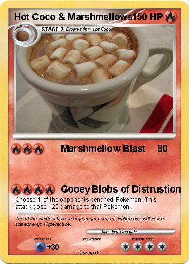 Pokemon Hot Coco & Marshmellows