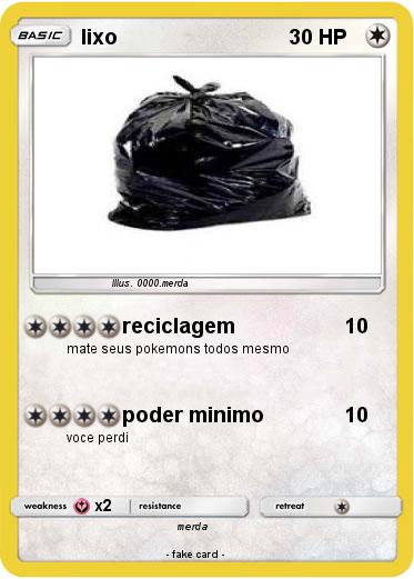 Pokemon lixo